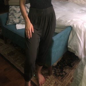 Olive Green H&M Joggers/Parachute Pants
